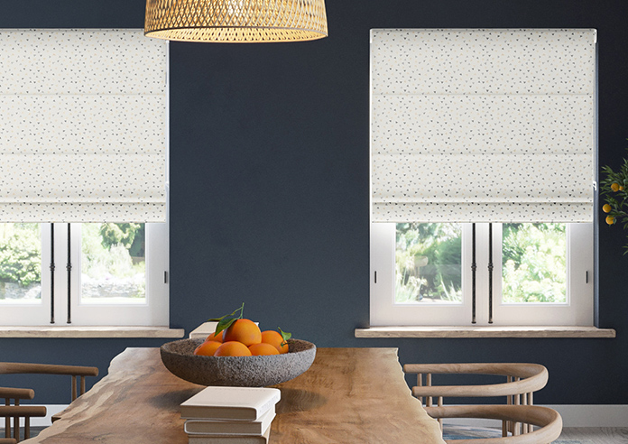 Confetti, Trent Gravel - Twist&Fit Roman Blind - Image 3